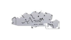 Złączka piętrowa 6mm2 N/L szara TOPJOBS 2005-7649 /50szt./