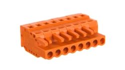 Gniazdo MCS-MIDI Classic 8-biegunowe pomarańczowe raster 5,08mm 231-308/026-000 /50szt./