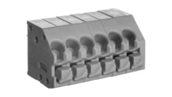 Listwa zaciskowa do płytek drukowanych 6-biegunowa szara raster 3,5mm 250-206 /50szt./