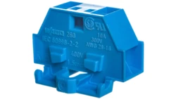 Złączka 4-przewodowa 1,5mm2 niebieska z mocowaniem śrubowym 260-334 /50szt./