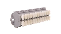 Listwa zaciskowa 2-przewodowa 2,5mm2 12-torowa szara mocowanie śrubowe 261-432/341-000 /25szt./