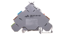 Złączka do elementów wykonawczych z PE, LED i diodą tłumiącą 24V DC 280-572/281-420 /50szt./