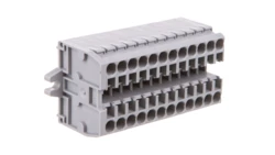 Listwa zaciskowa 2-przewodowa 2,5mm2 12-torowa szara mocowanie śrubowe 869-112 /25szt./