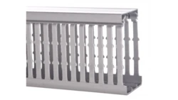 tehalit Kanał grzebieniowy BA7A 60x100mm PVC szary BA7A100060 /2m/