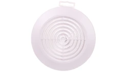 Kratka wentylacyjna sufitowa fi 100mm biała siatka T64