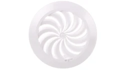 Kratka wentylacyjna fi 100mm biała siatka T95