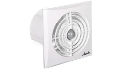 Wentylator wyciągowy fi 100 8W 102m3/h 230V IPX4 biały wył. czasowy, czujnik ruchu SILENCE WZ100R
