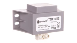 Transformator 1-fazowy bezpieczeństwa TZB 10/ZZ 230/ 24V 0,41A, Ta 40, 16024-9936