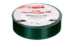Taśma izolacyjna 15/10 zielona TPVC_15-10-ZIELONA /10szt./