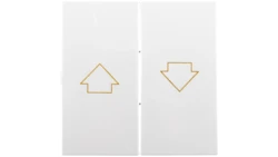 Simon 54 Klawisz do przycisku żaluzjowego SZP1M biały DKZP1/11