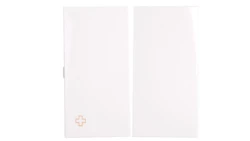 Simon 54 Klawisz podwójny do SW5M i SP2M antybakteryjny biały DKW5/AB11