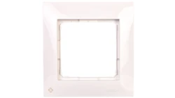 Simon 54 Premium Ramka pojedyncza antybakteryjna biała DR1/AB11