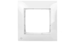 Simon 54 Premium Ramka pojedyncza antybakteryjna biała /do karton-gips/ DRK1/AB11