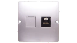 Simon Basic Gniazdo telefoniczne RJ11 srebrny mat BMTF1.02/43