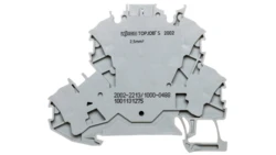 Złączka 2-piętrowa 2,5mm2 diodowa szara TOPJOBS 2002-2213/1000-488 /50szt./