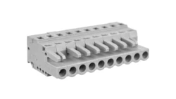 Gniazdo MCS-MIDI Classic 10-biegunowe szare raster 5mm 231-110/102-000 /50szt./
