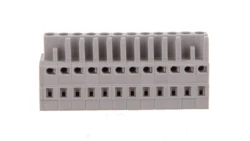 Gniazdo MCS-MIDI Classic 12-biegunowe szare raster 5mm 231-112/026-000 /25szt./