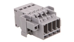 Wtyk X-COM 4-biegunowy szary raster 5mm 769-604/004-000 /25szt./