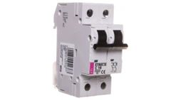 Wyłącznik nadprądowy 2P C 16A 10kA AC ETIMAT10 002133716