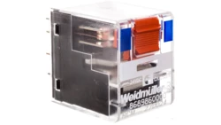 Przekaźnik przemysłowy 2P 12A 24V DC złącze wtykowe RCM270024 8689860000