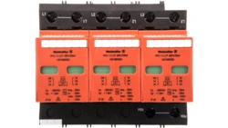 Ogranicznik przepięć Typ T1+T2 Typ T1+T2 3P 25kA 1,6kV 280V VPU I 3 LCF 280V/25KA 1351690000