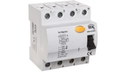 Wyłącznik różnicowoprądowy 4P 25A 0,03A typ A KRD6-4/25/30-A VDE 23191