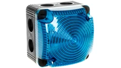 Sygnalizator ostrzegawczy niebieski 24V DC LED stały IP66 853.500.55