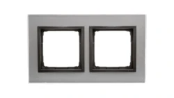 Simon 54 Nature Ramka podwójna szkło BURZOWA CHMURA DRN2/72