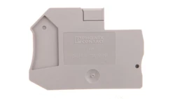 Pokrywa zamykająca szara D-UT 4-TWIN/ 1P 3045237 /50szt./