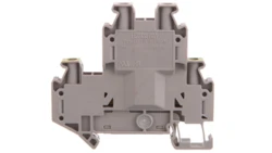 Złączka szynowa 2-piętrowa 4mm2 szara UTTB 4-PE/L 3044746