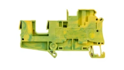 Złączka szynowa ochronna 4mm2 śrubowa/wtykowa zielono-żółta UT 4-QUATTRO/ 2P 3060319