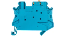 Złączka przelotowa 2-przewodowa z odłącznikiem nożowym 4mm2 niebieska UT 4-MT BU 3046278 /50szt./