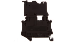 Złączka szynowa z bezpiecznikiem 6,3x32 2-przewodowa 6mm2 czarna LED 250V AC/DC UT 6-HESILA 250 3046430