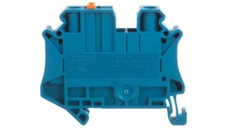 Złączka przelotowa 2-przewodowa z odłącznikiem nożowym 6mm2 niebieska UT 6-MT BU 3073267 /50szt./