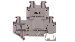 Złączka szynowa elementów kontrolnych 2-piętrowa 4-przewodowa 2,5mm2 szara UTTB 2,5-LA 230 3046715 /50szt./