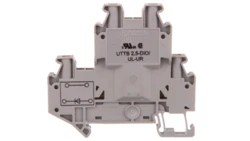 Złączka szynowa elementów kontrolnych 2-piętrowa 4-przewodowa 2,5mm2 szara UTTB 2,5-DIO/UL- 3046728 /50szt./