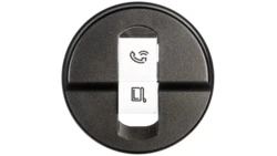 CELIANE Plakietka do gniazd pojedynczych RJ45 grafit 067951