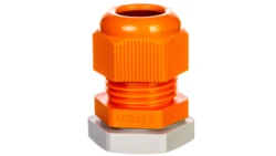 Dławnica kablowa poliamidowa M20 IP66 AKMF 20 pomarańczowa 36001034