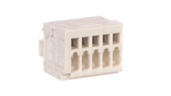 Gniazdo MCS-MICRO 5-biegunowe jasnoszare raster 2,5mm 733-105 /100szt./