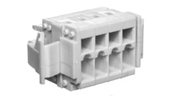 Gniazdo MCS-MINI Classic 4-biegunowe jasnoszare raster 3,5mm 734-104/037-000 /100szt./