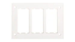 Simon Connect Ramka CIMA PRO potrójna 6xK45 pozioma do puszki SBM350 czysta biel SBM302/9