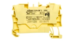 Złączka 2-przewodowa 4mm2 żółta TOPJOBS 2004-1206 /50szt./