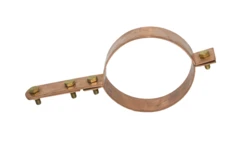 Uchwyt do rury spustowej fi 120mm miedziany skręcany 64.12/S CU /96411203/