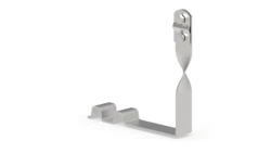 Uchwyt pod dachówkę L-150mm nierdzewny z zamkiem skręcony skręcany 11.5/S NI /91106005/