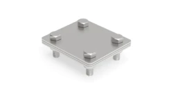 Złącze uniwersalne odgałęźne 80x70mm nierdzewne 14.3 NI /91400305/