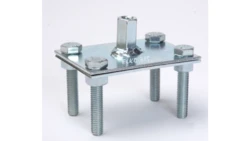 Uchwyt drążka płaski 80x57mm 84.1 NI /98400105/