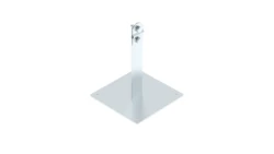 Uchwyt dachowy kątowy L-100mm fi 6-8mm z płytką MAX skręcany 16.1.1/S OC /91600501/