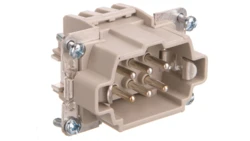 Wkład złącza 6P+PE męski 16A 500V EPIC H-BE 6 SF 10400000 /10 szt./