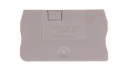 Ścianka końcowa 2,2mm, do zacisku sprężynowego 2,5mm2, szara NSYTRACR22