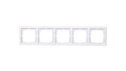 KOS66 Ramka pięciokrotna biała 660485